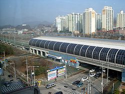 Jihaeng Station in Dongducheon