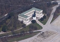 Aerial photograph: Ruhmeshalle and Bavaria monument (2009)
