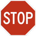 Original STOP symbol