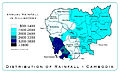 Image 18A map of rainfall regimes in Cambodia, source: DANIDA (from Geography of Cambodia)