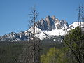 Mount Heyburn seen from Alpine Way Trail