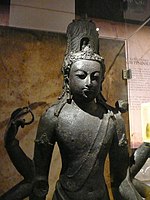Bronze Avalokiteshvara from Bidor, Perak, Malaysia, c. 8th-9th century
