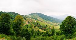 Talesh County mountain landscape