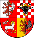 Coat of arms of Lodz Voivodship in the Second Republic of Poland