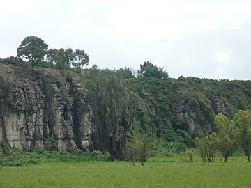 Rock formation of El Abra