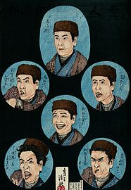 Six renditions of an older boy, 1884