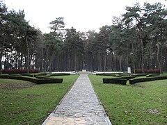 The Borik memorial area, for the victims of the Second World War in Bjelovar.