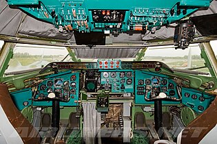 Tu-95MS cockpit