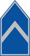 Rank insignia of a US Air Force Junior ROTC Cadet Major
