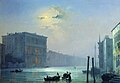 Moonlit night. Grand Canal (Venice). 1850s