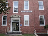 Broussard Hall, named for former U.S. Senator Robert F. Broussard, houses the Physics Department