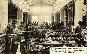 Strapping department