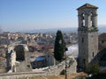 Panorama mit dem Glockenturm von S. Bartolomeo