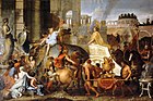 Entry of Alexander into Babylon, ca. 1664, oil on canvas, Louvre.