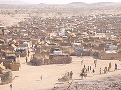 Refugee camp in Darfur (Chad)