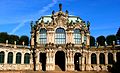 Image 30The Zwinger in Dresden by Matthäus Daniel Pöppelmann (1697–1716), reconstructed in the 1950s and 1960s, after the damage of World War II. (from Baroque architecture)