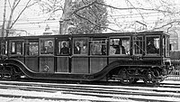 Wagen der ersten Generation der Budapester Földalatti