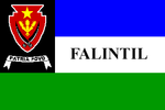 first version of the flag of the FALINTIL