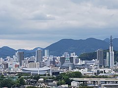 Skyline of Shizuoka City (2021)