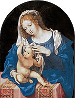 Madonna and Child Playing with the Veil 1520–1530, Mauritshuis