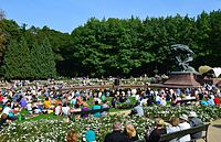 Annual Chopin summer piano concerts at the Royal Baths Park