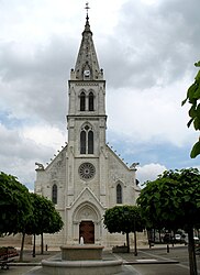 The church in Ligueil