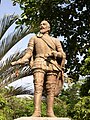 Statue of López de Legazpi outside of Fort San Pedro, Cebu City