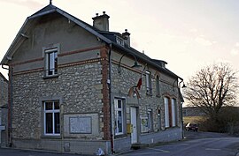 The town hall in Bligny