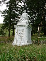 A monument to Hogg at St Mary's Loch by Andrew Currie