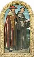 St Bonaventure and St Anthony of Padua (Louvre)