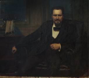 Portrait of Ernest Thiel, 1900, Thiel Gallery