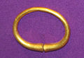 Gold penannular armlet with flared terminals, an insignia of the Gepid royal family