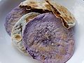 Ube and muscovado piayas from the Philippines