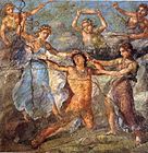 Roman art from the House of the Vettii, Pompeii, 1st century AD