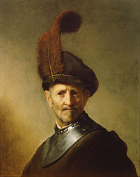 Rembrandt, An Old Man in Military Costume, 1630