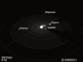 Image 5Animations of the Solar System's outer planets orbiting. This animation is 100 times faster than the inner planet animation. (from Solar System)