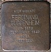 Stolperstein für Ferdinand Guggenheim