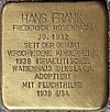 Stolperstein für Hans Frank
