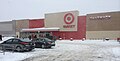 A Target store in Nepean, Ottawa, Ontario (store #3628) in 2015 during its closing sale. Closed in 2015 and became a FreshCo in 2017.