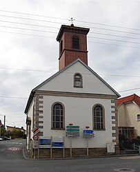 The Lutheran church in Vieux-Charmont