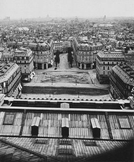 View of the Place de l'Opéra, c. 1870