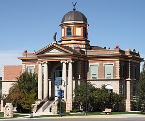 Weston County Courthouse in Newcastle