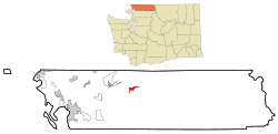 Location of Glacier, Washington