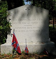 William H. C. Whiting gravesite