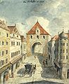 Wien Peilertor before 1732