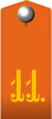 Dragoon shoulder straps (1882), 11th Kharkov Dragoon Regiment