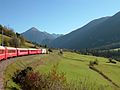 UNESCO World Heritage Site Rhaetian Railway in the Albula / Bernina Landscapes