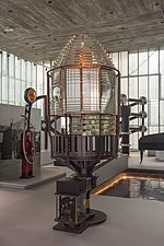 Fresnel lens used in the Tower of Hercules (1857–1904).