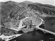 Roosevelt Dam in the 1940s