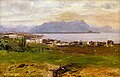 100. Silvio Poma, Veduta del Lago di Lecco e la punta di Bellagio, 1885-1890